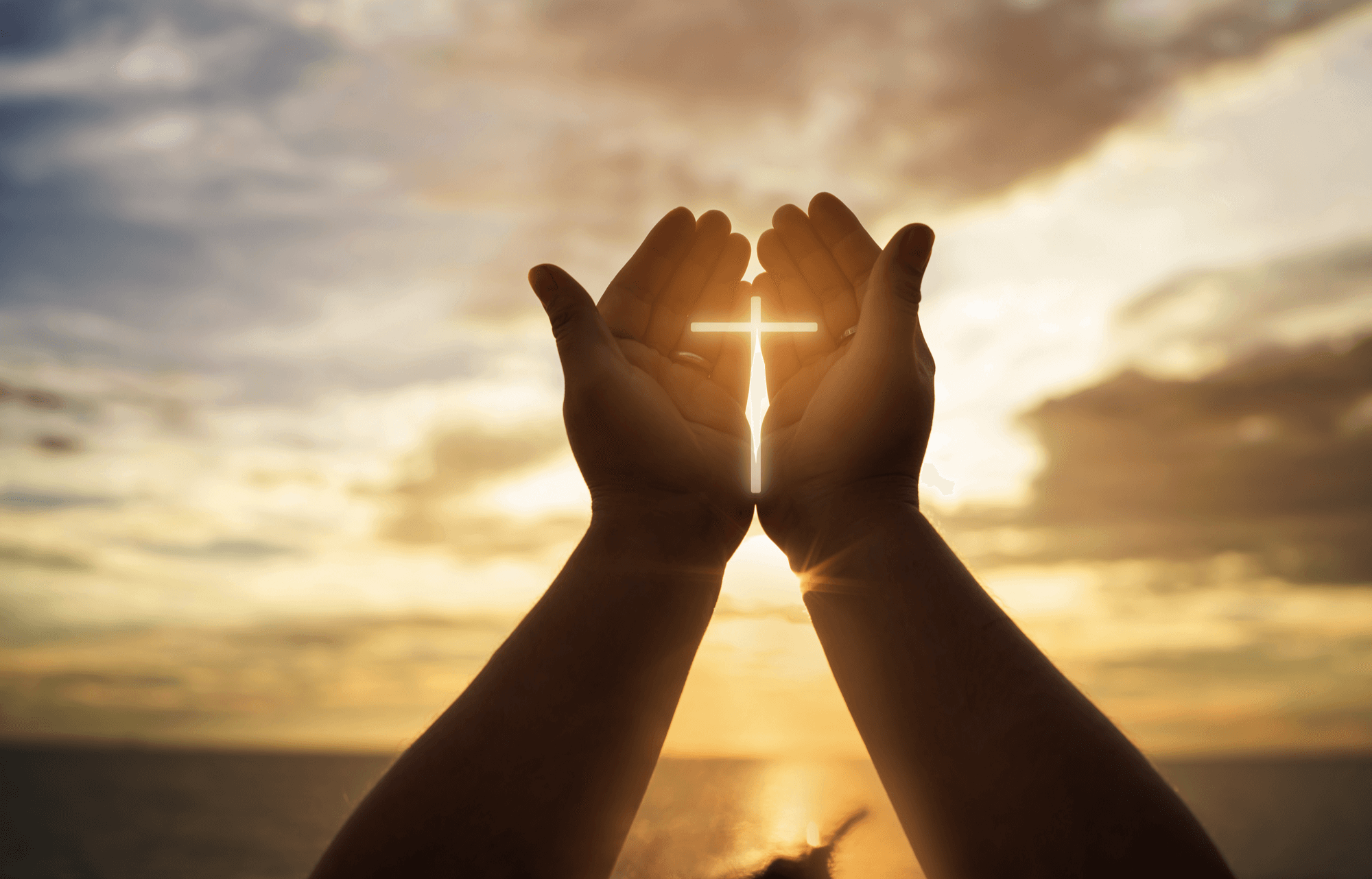 Hands With Cross